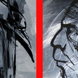 rostro - figuración vs abstracción XVI (KJH)