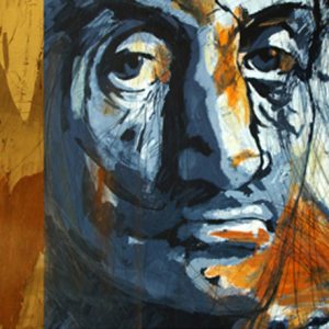 pintar el rostro - figuración vs abstracción IX